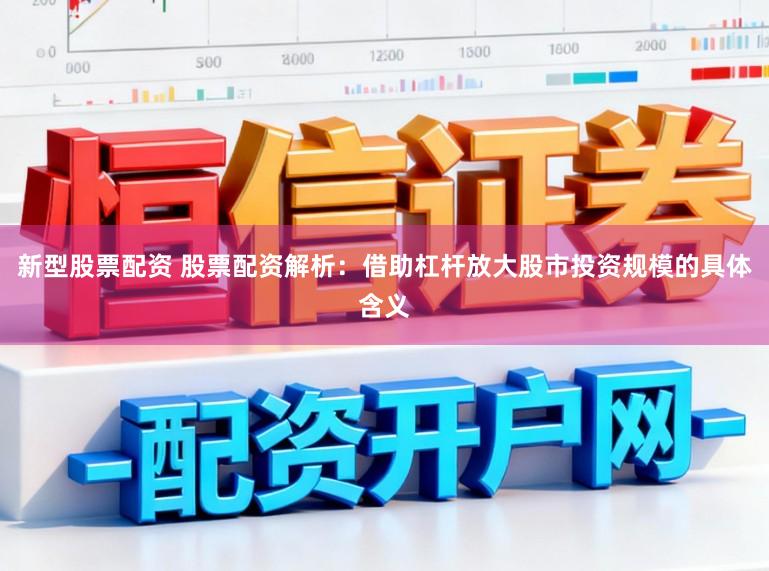 新型股票配资 股票配资解析：借助杠杆放大股市投资规模的具体含义