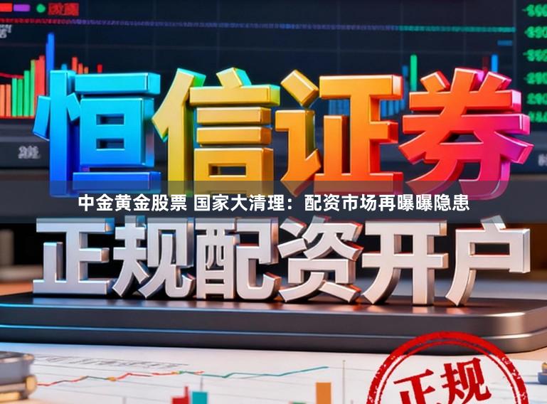 中金黄金股票 国家大清理：配资市场再曝曝隐患